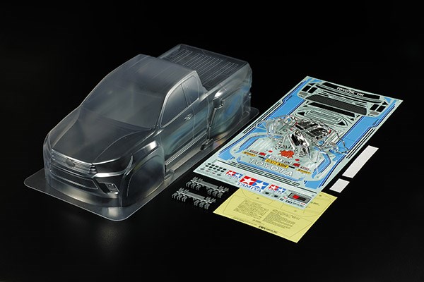 Tamiya 51611 1/10 Scale R/C Toyota Hilux Extra Cab Body Parts S