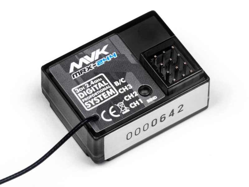 Maverick RC MV22783 MRX-244 MAVERICK 2.4GHZ 3CH RX BUILT IN FAILSAFE