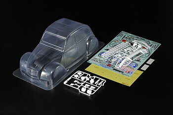 Tamiya 51617 1/10 Scale R/C Citroën 2CV Rally Body Parts Set