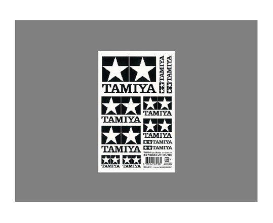 TAMIYA 67258 Logo Stickers Mono - 2