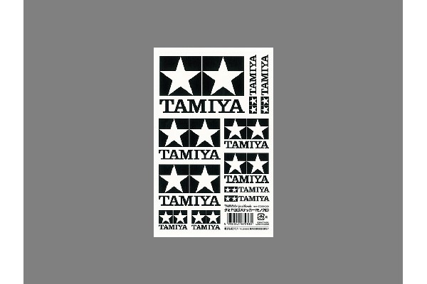 TAMIYA 67258 Logo Stickers Mono