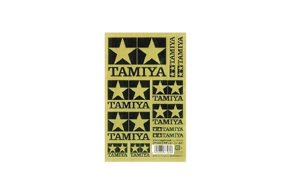TAMIYA 67260 Tamiya Logo Stickers Gold