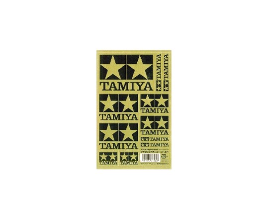 TAMIYA 67260 Tamiya Logo Stickers Gold - 2
