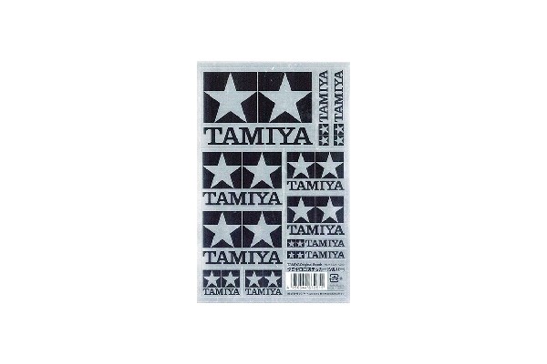 TAMIYA 67261 Tamiya Logo Stickers Silver