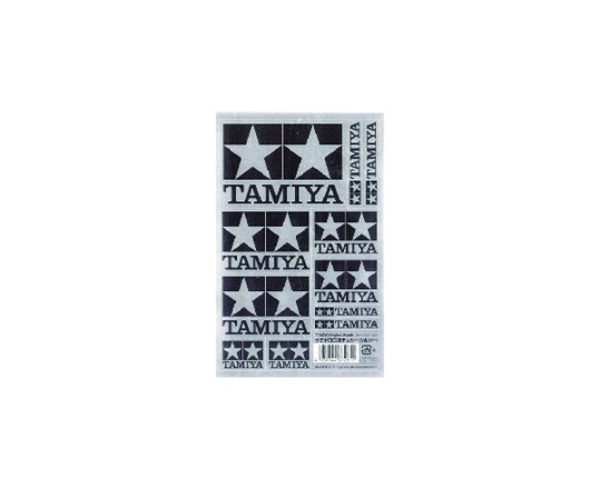 TAMIYA 67261 Tamiya Logo Stickers Silver - 2