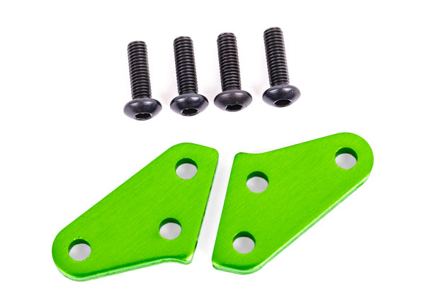 Traxxas 9636G Armar Styrspindlar Alu Grön (för Styrspindel #9635,#9637) (Par) Sledge