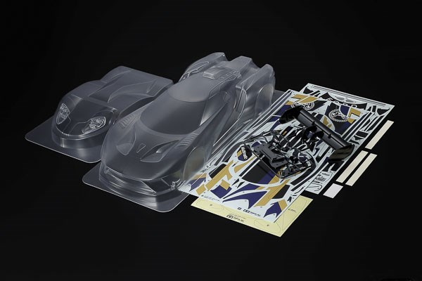 Tamiya 51664 1/10 Scale R/C 2020 Ford GT Mk II Body Parts Set