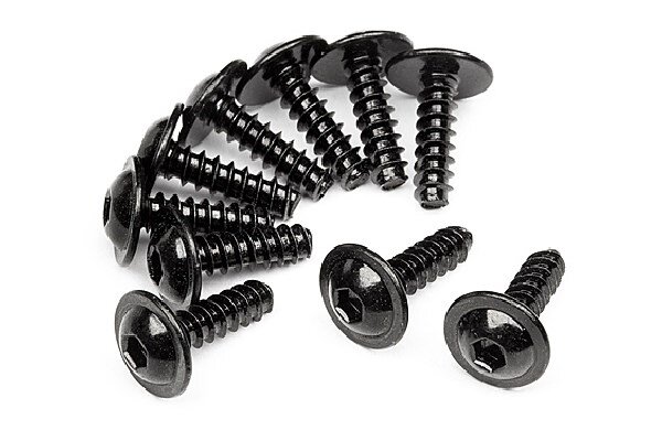 Maverick RC MV23075 T.P FLANGED SCREW M3X10MM (10 PCS) - 2