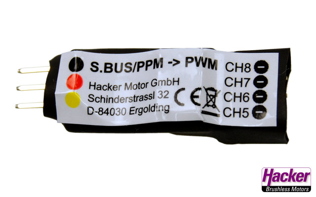 S.BUS/PPM-PWM Converter CH5-8
