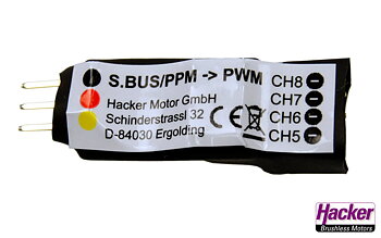 S.BUS/PPM-PWM Converter CH5-8