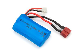 Blackzon 540037 Battery Pack (Li-ion 7.4V, 800mAH), w/T-Plug