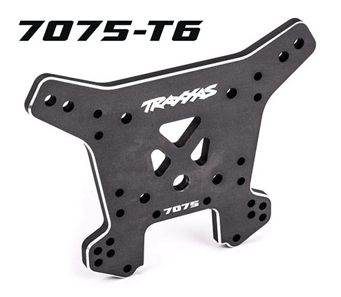 Traxxas 9638A Stötdämpartorn Bak Alu HD Grå Sledge