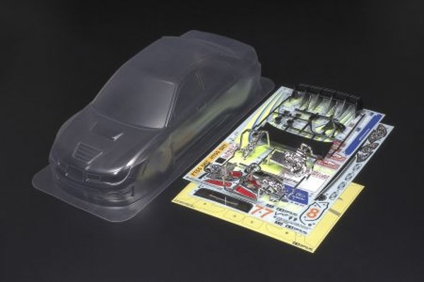 Tamiya 51289 1/10 Scale R/C Subaru Impreza WRC 07 Body Parts Se