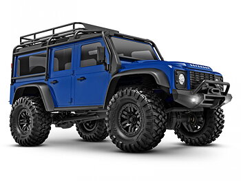 Traxxas TRX-4M 1/18 Land Rover Defender Crawler Blå RTR - 2S LiPo/USB Laddare