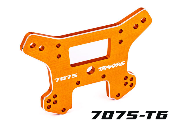 Traxxas 9639T Stötdämpartorn Fram Alu HD Orange Sledge