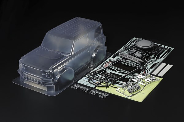 Tamiya 51687 1/10 Scale R/C Ford Bronco 2021 Body Parts Set