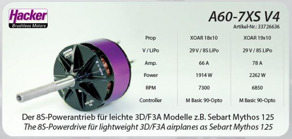Hacker A60-7XS V4 28-Pole - 2