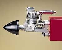 Du-Bro 665 Trottel linkage 4-Takt