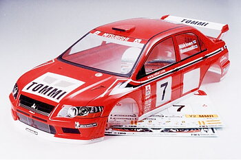 Tamiya 50927 1/10 R/C Mitsubishi Lancer Evo VII WRC Body Parts
