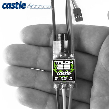 Castle Creations TALON 25 - 2S-6S 25A 5A-BEC ESC