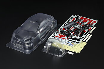 Tamiya 51707 1/10 Scale R/C Toyota GAZOO Yaris Body Parts Set