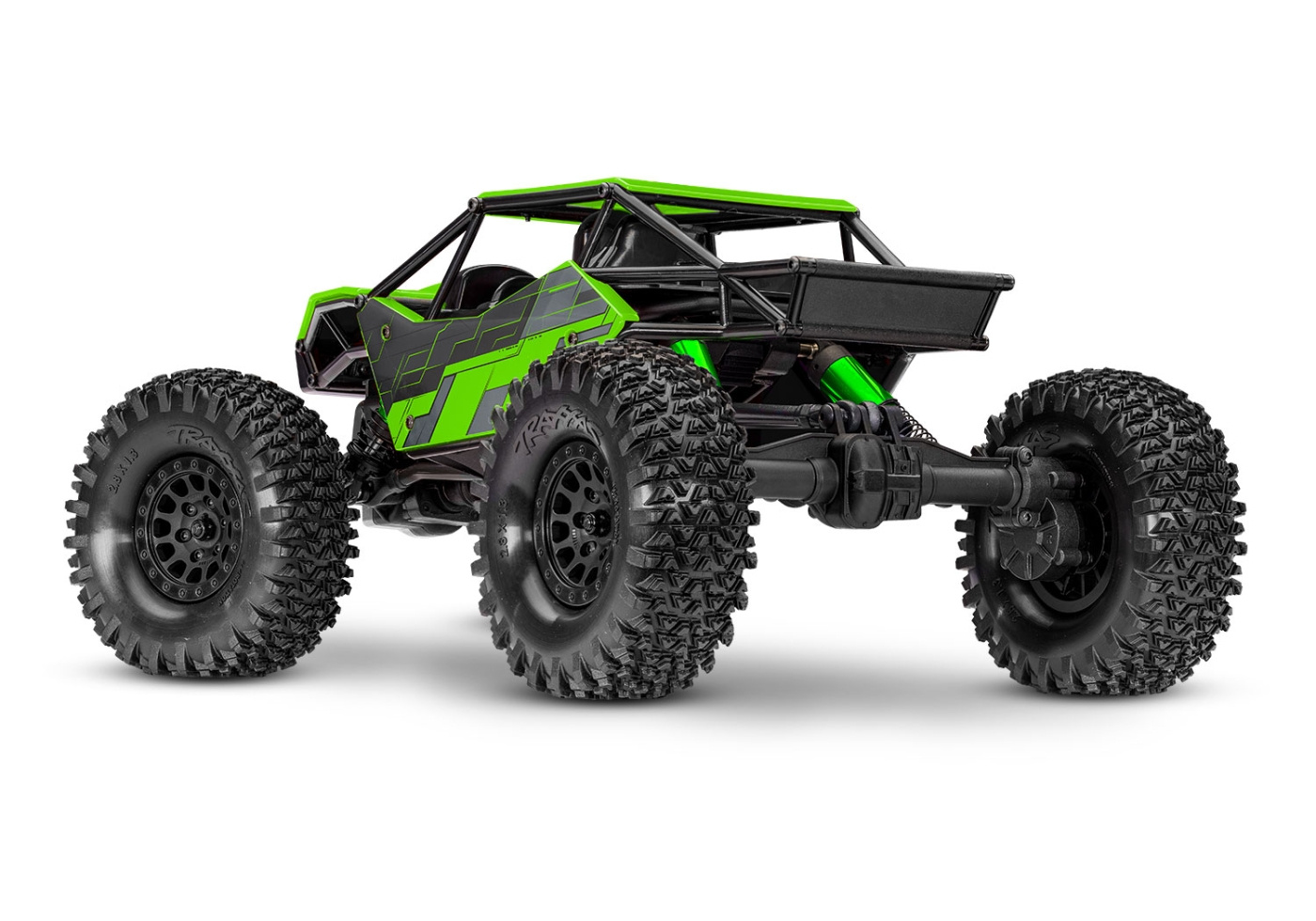 Traxxas TXC-4M 1/18 Extreme Crawler Grön RTR - 3S LiPo/USB Laddare - 7