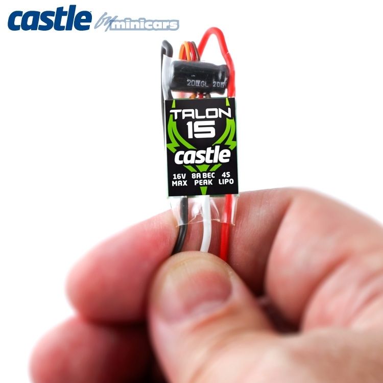 Castle Creations TALON 15 - 2-4S 15A 3A-BEC ESC - 4