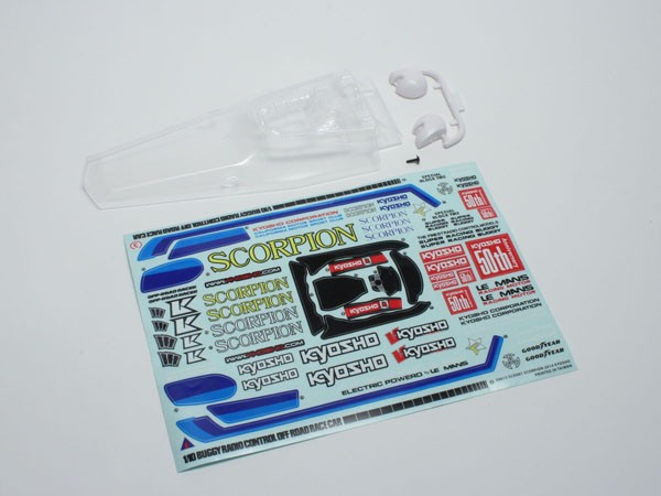 Kyosho SCB001 Body shell Kyosho Scorpion 2014