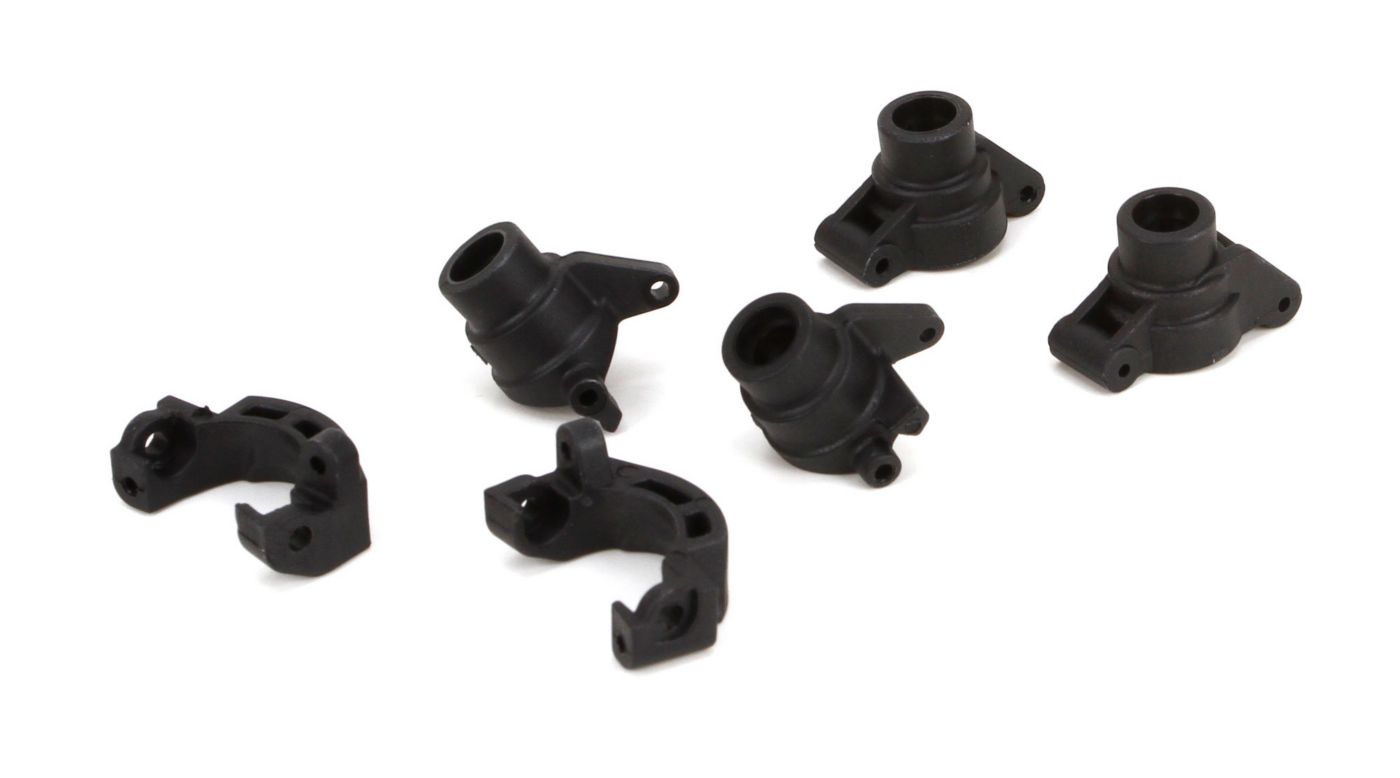 ECX Spindle, Hub & Carrier Set: 1/18 4WD All