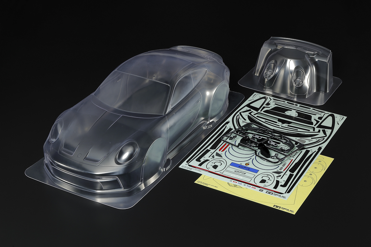 Tamiya 51705 1/10 Scale R/C Porsche 911 GT3 (992) Body Parts Se