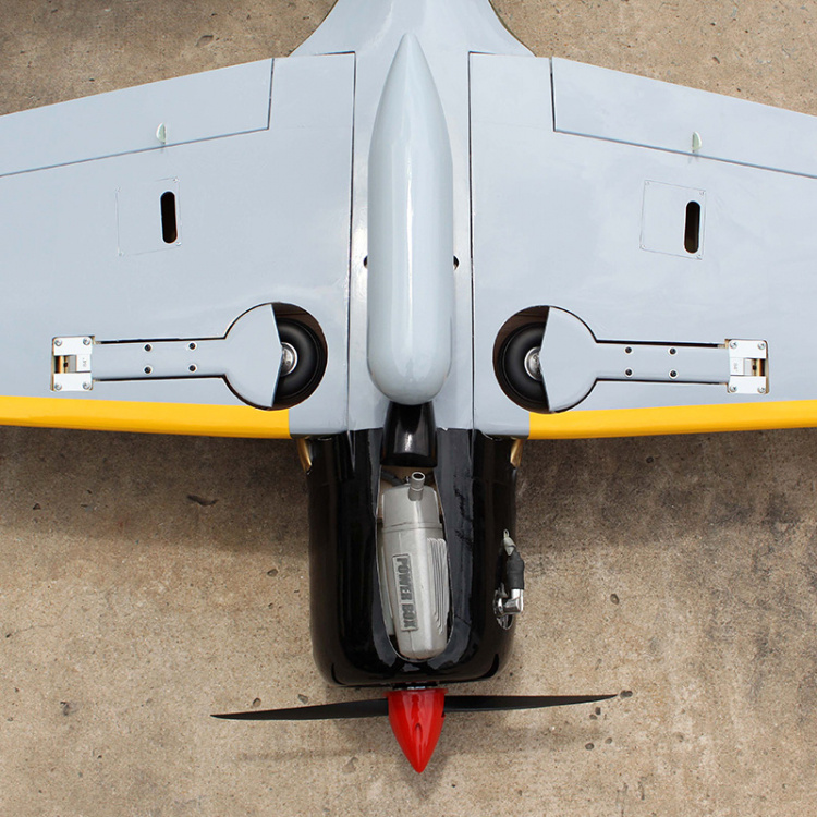 Seagull A6M Zero Fighter 15-20cc Gas ARF with Electrical Landing gear - 8