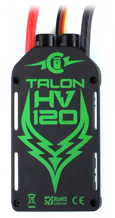 TALON HV 120 - 3-12S 120A 10A-BEC ESC - 7