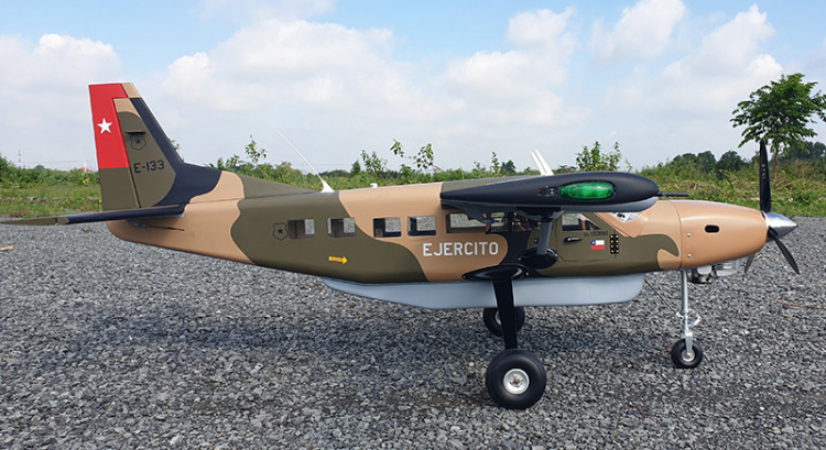 Seagull Cessna 208 Grand Caravan EX 30-40cc 2159mm Militär - 2