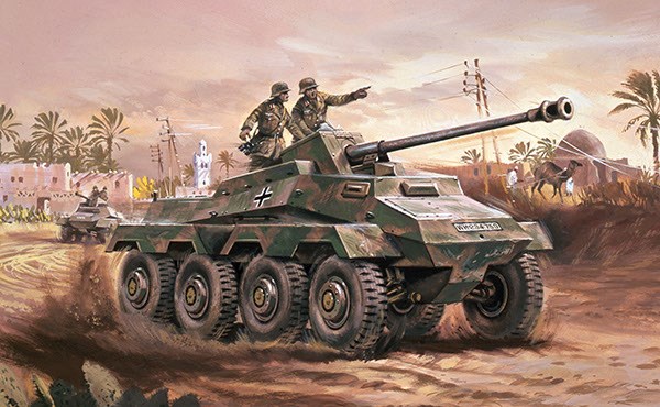 Airfix A01311V SDKFZ Armoured Car