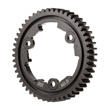 Spur Gear 50-Tooth Steel (Machined Hardened) Wide (1.0M)
