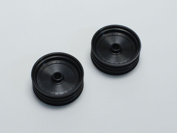 Kyosho SCH001BK Black Front Wheel (2) Kyosho Scorpion 2014 2.0 inches