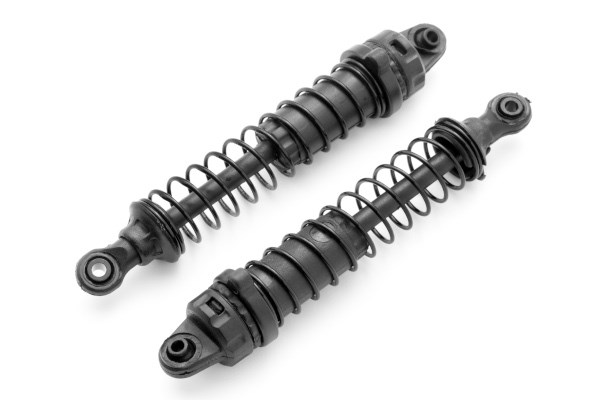 Blackzon 540081 Rear Shock (Black/2pcs)