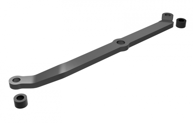 Steering Linkage Alu Gray TRX-4M