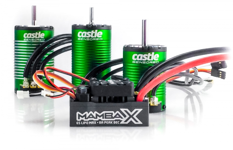 Castle Creations MAMBA X Sensor ESC 25,2V 8A Peak BEC WP - 11