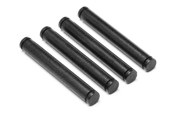 Maverick RC MV24033 Upper Inner Hinge Pins 6x45mm 4 Pcs (Blackout MT) - 2
