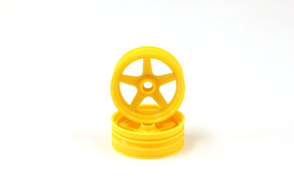 Kyosho SCH003Y Front Wheel Yellow 2.0 inches (2) Kyosho Beetle 2014