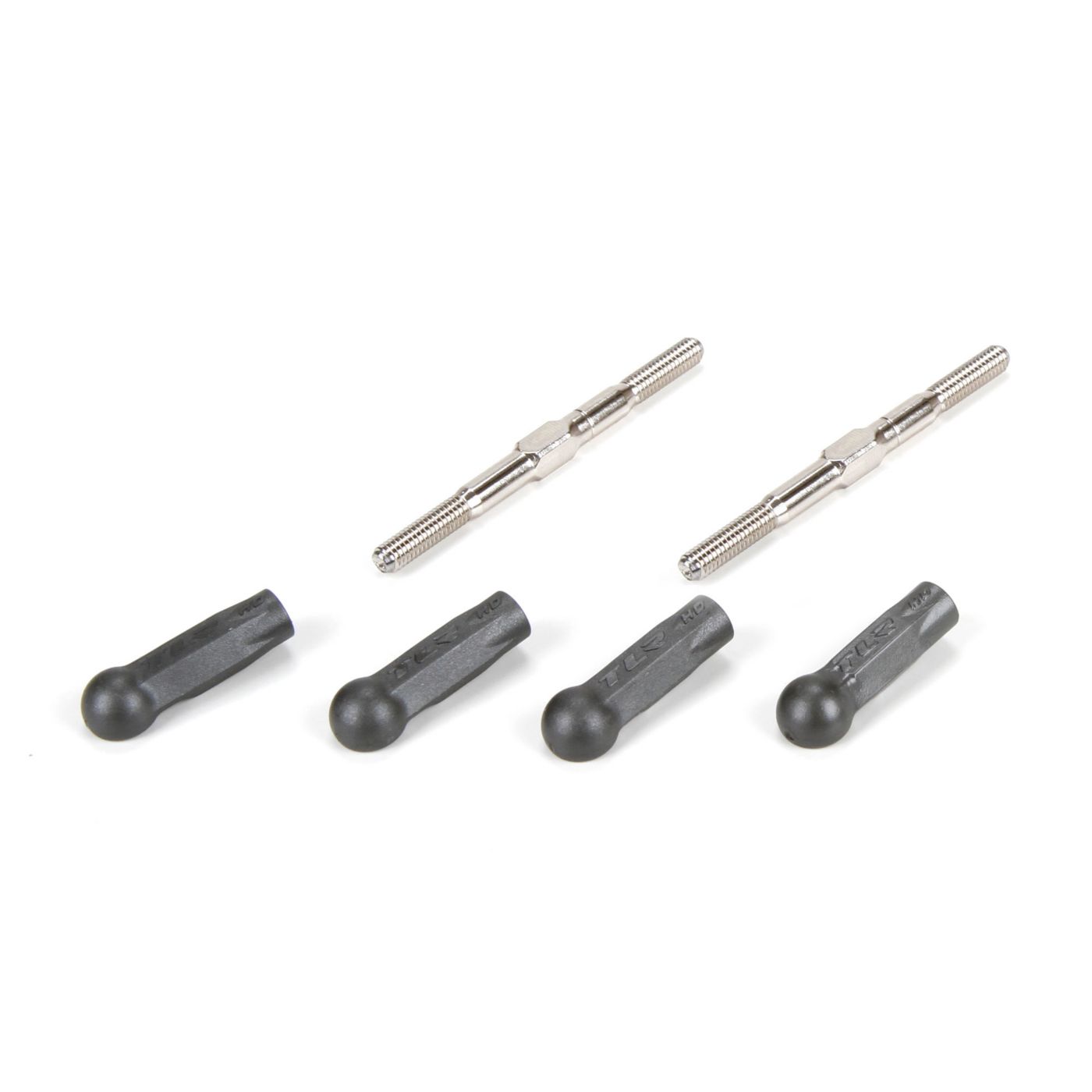 TLR TLR234059 Turnbuckle, HD, 50mm (2): 22/22-4