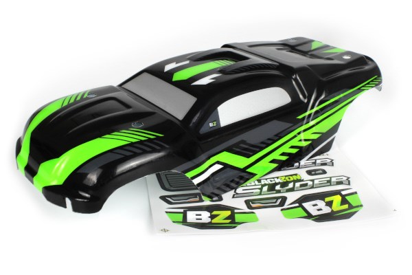 Blackzon 540092 Slyder ST Body (Black/Green)