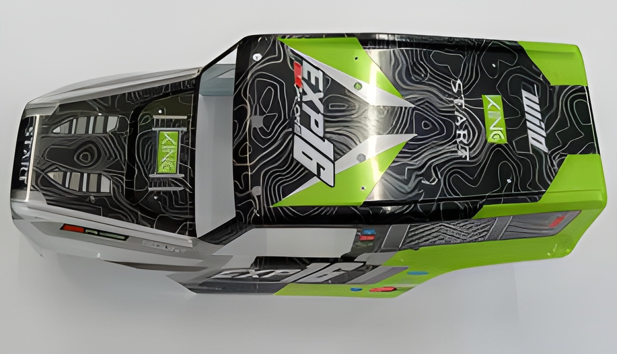 WLToys Bodyshell Green/Black