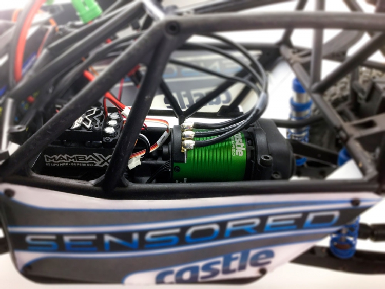 MAMBA X Sensored ESC 25,2V WP and 1406-5700KV Combo - 12