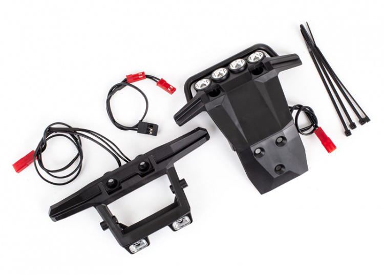 LED Lights Front and Rear Kit Complete Rustler 4x4