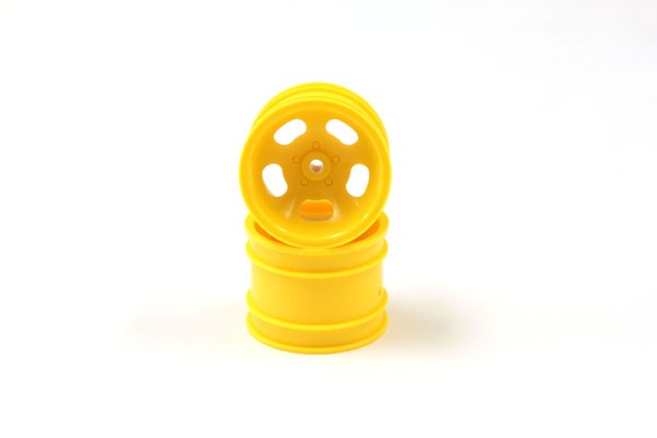 Kyosho SCH004Y Rear Wheels yellow 1.7 inches (2) Kyosho Beetle 2014