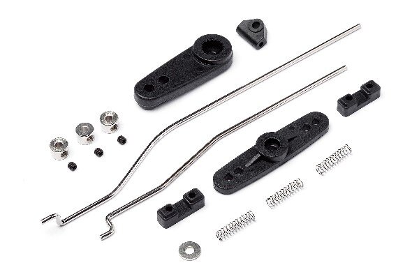 Maverick RC MV24039 Servo horn and Throttle Linkage Set (Blackout MT)