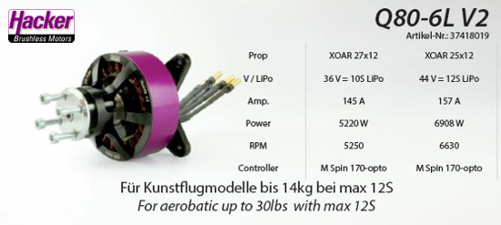 Hacker Q80-6L V2 - 3