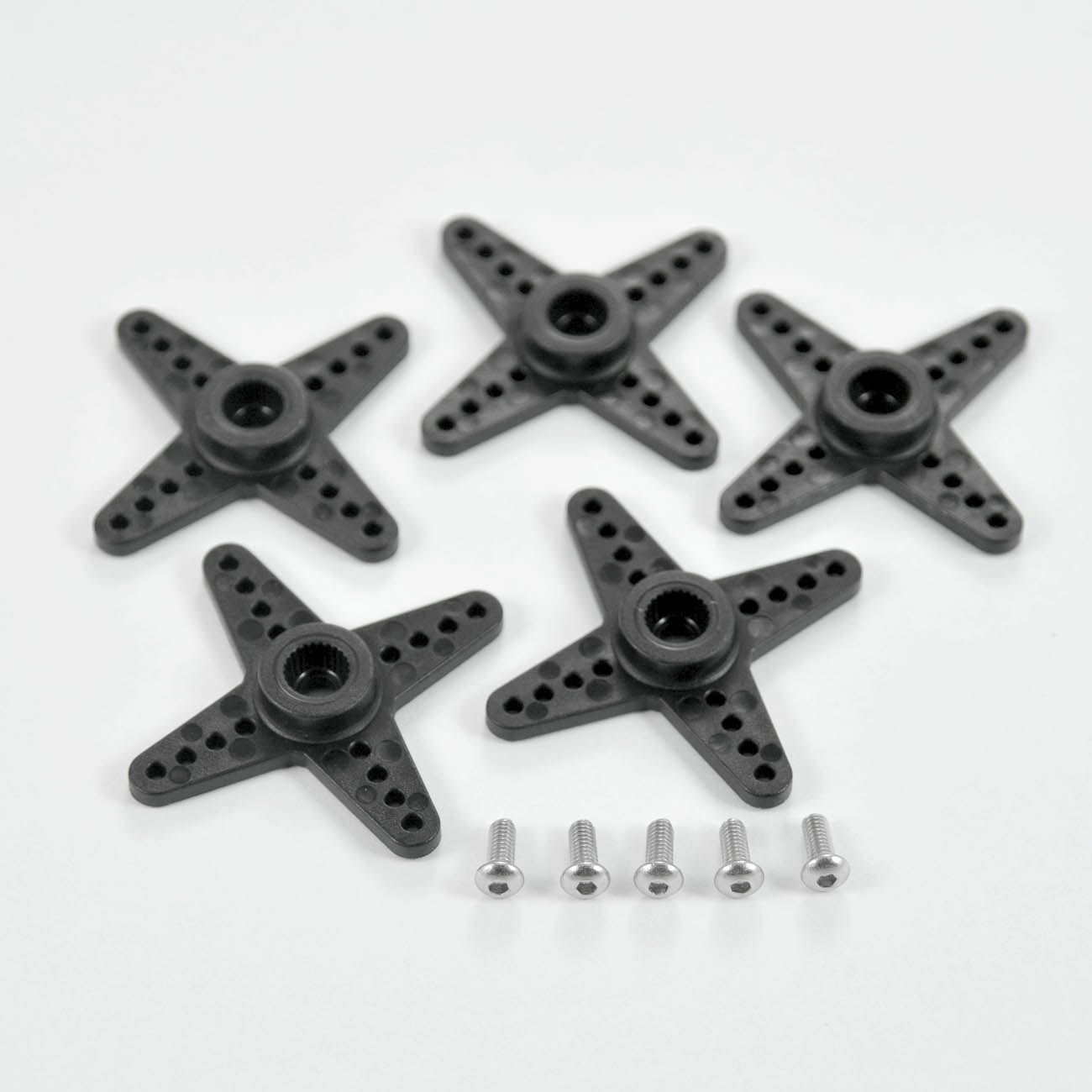 Plastic Cross Servo horn pack (L:38)(T:2) (For HBL575SL)